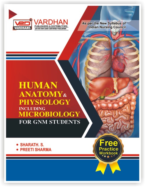 Vardhan Human Aantomy & Physiology Including Microbiology For GNM Students By Ashish Mahavar Latest Edition