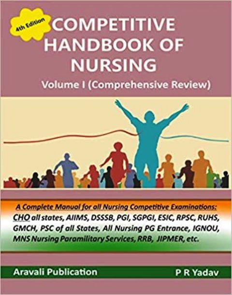 Aravali Competitive Handbook Of Nursing 1st and 2nd Volume Combo By Prahlad Ram Yadav Useful for all Nursing Related Competitive Exams Latest Edition