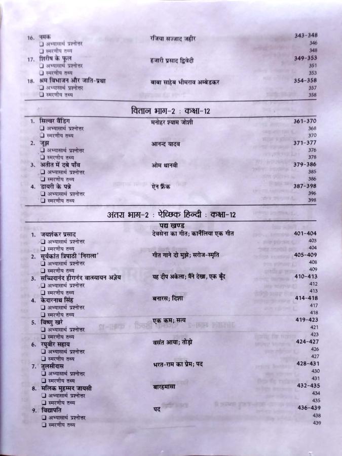 Sugam Hindi Class 11th And 12th By Dr. Vivek Shankar For RPSC 2nd Grade Examination Latest Edition