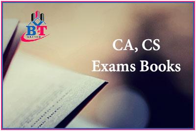 CA, CS Exams Books