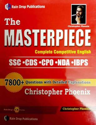 Rain Drop The Masterpiece Complete Competitive English By Christopher Phonix For All Competitive Exam Latest Edition