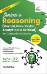 Disha Shortcuts in Reasoning (Verbal, Non-Verbal, Analytical & Critical) For Competitive Exams 3rd Edition Latest Edition (Free Shipping)