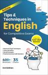 Disha Tips And Techniques in English For Competitive Exams 3rd Edition Latest Edition (Free Shipping)