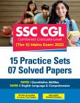 Arihant SSC CGL ( Tier II ) Mains Exam 2022 15 Practice Sets 07 Solved Papers Latest Edition