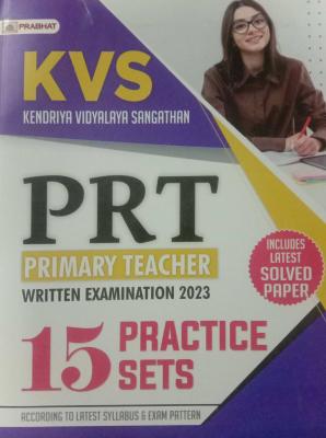 Prabhat KVS PRT Primary Teacher 15 Practice Sets Latest Edition (Free Shipping)
