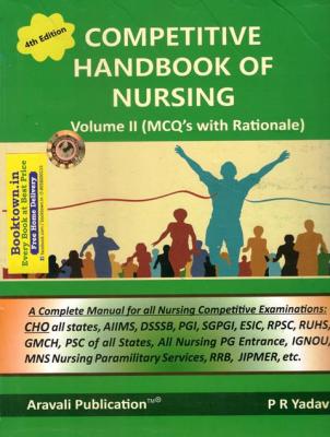 Aravali Competitive Handbook of Nursing Volume 2nd By Prahlad Ram Yadav Latest Edition