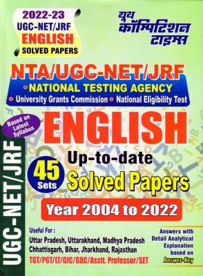 Youth UGC-NET/JRF English Chapter wise Solved Papers 2022-23 Latest Edition (Free Shipping)