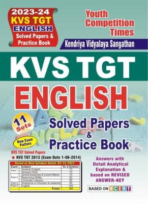 Youth KVS TGT English Solved Papers And Practice Book Latest Edition