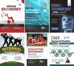 Disha 06 Book Combo Set Text Guides For Civil Services General Studies Paper III - Economy, Environment, Internal Security, Disaster Management, Science And Technology with Current Affairs Analysis Previous Year Questions PYQs | powered with Expert’s Advi