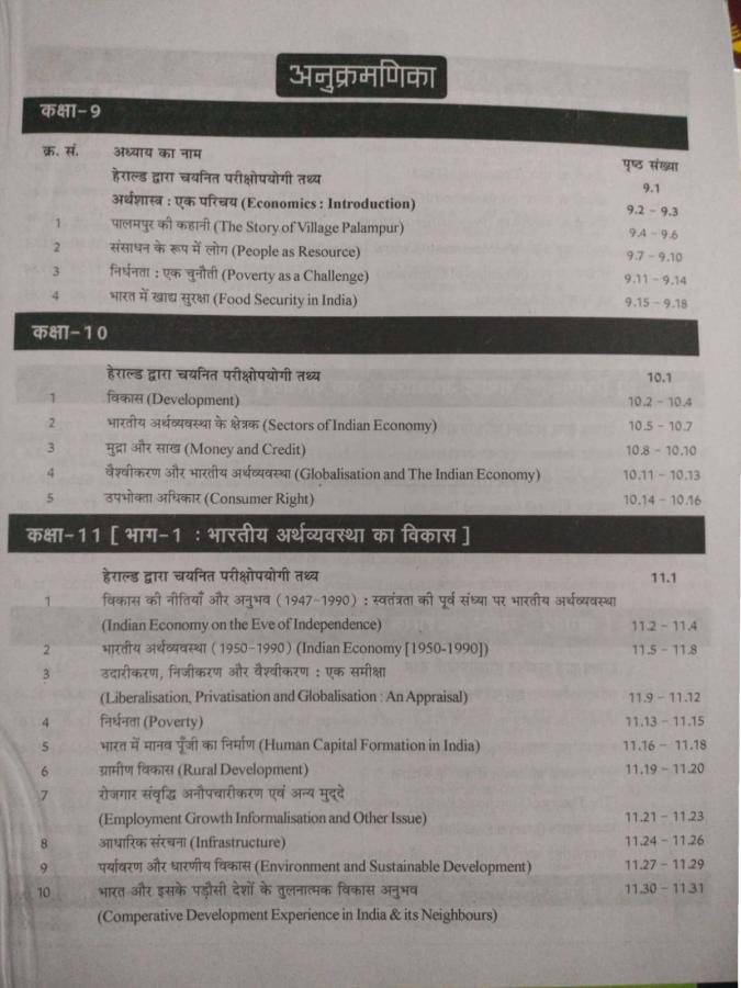 Herald NCERT Economy (Arthshastra) Class 9th To 12th Saar Sangrah 5th Edition By Divya Mishra For All Competitive Exam Latest Edition