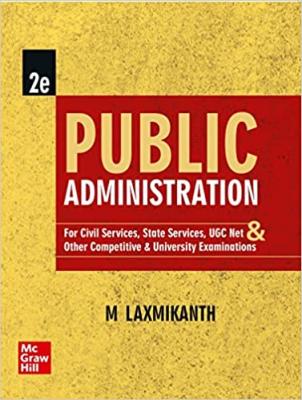 Mc Graw Hill Public Administration By M Laxmikanth For UPSC And Civil Services Exam Latest Edition