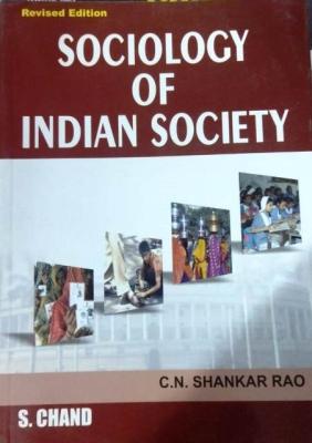 S Chand Sociology of Indian Society By C.N. Shankar Rao For All Competitive Exam Latest Edition