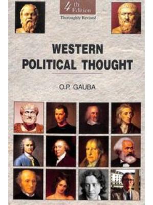 National Paperbacks Western Political Thought By O.P Gauba For All Competitive Exam Latest Edition