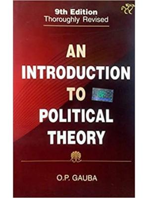 National Paperbacks An Introduction to Political Theory By O.P Gauba For All Competitive Exam Latest Edition