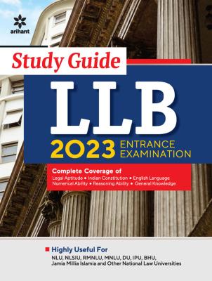 Arihant Self Study Guide LLB Entrance Examination 2023 Latest Edition 9789325793460