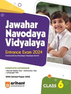 Arihant Jawahar Navodaya Vidyalaya Entrance Exam Guide For Class-6th Latest Edition