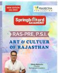 Mahecha Spring Board Academy Art and Culture For RAS Pre/PSI Exam Latest Edition